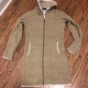 Patagonia long zip up sweater
